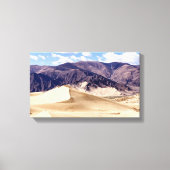 Zandduinen nabij het klooster Samye - Tibet Canvas Afdruk (Voorkant)