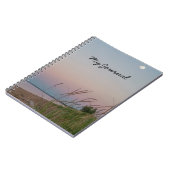 Zandduinen op het strand Volle Maan Notitieboek (Linkerzijde)
