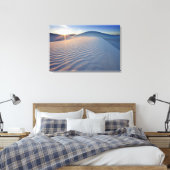Zandduinen op White Sands National Monument in 5 Canvas Afdruk (Insitu (Slaapkamer))