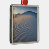 Zandduinen op White Sands National Monument in 5 Metalen Ornament (Rechts)