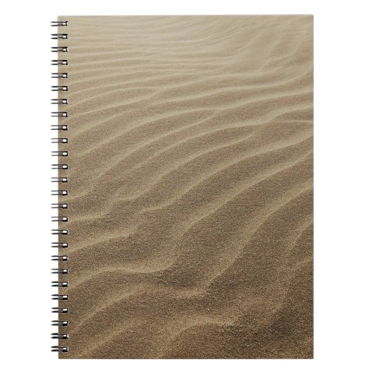 Zandduinen 's ochtends notitieboek (Voorkant)