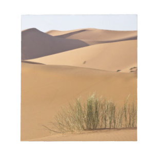 Zandduinen, Saharawoestijn, Marokko Notitieblok