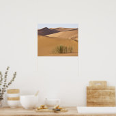 Zandduinen, Saharawoestijn, Marokko Poster (Keuken)