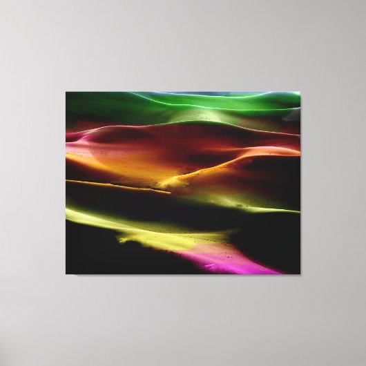Zandduinen, schilderend, acryl #10 canvas afdruk (Voorkant)