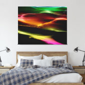 Zandduinen, schilderend, acryl #10 canvas afdruk (Insitu (Slaapkamer))