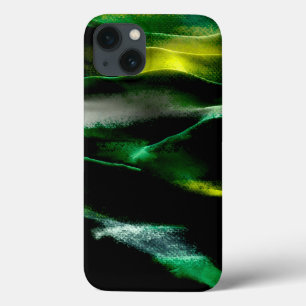 Zandduinen, schilderend, acryl #11 iPhone 13 hoesje