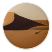 Zandduinen Woestijn Landschap Keramische Knop (Voorkant)