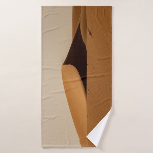 Zandduinen woestijnlandschap bad handdoek (Badhanddoek)