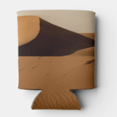 Zandduinen woestijnlandschap blikjeskoeler (Achterkant)