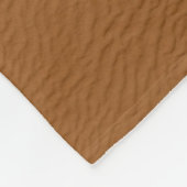 Zandduinen woestijnlandschap fleece deken (Hoek)
