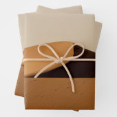 Zandduinen woestijnlandschap inpakpapier vel (In situ)