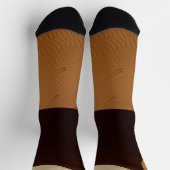 Zandduinen woestijnlandschap sokken (Top)