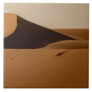 Zandduinen woestijnlandschap tegeltje