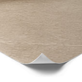 Zandduingolf getextureerde abstracte wandkunstprin poster (Hoek)