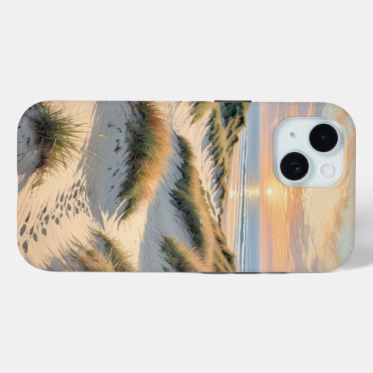 Zandduinvoetafdrukken Case-Mate iPhone Case (Achterkant (horizontaal))