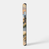 Zandduinvoetafdrukken iPhone 15 Case (Linkerkant)