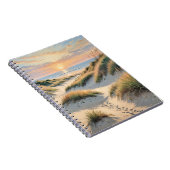 Zandduinvoetafdrukken Notitieboek (Rechterzijde)