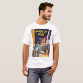 Zanden van Mars, door Arthur C. Clarke_Pulp Art T-shirt (Voorkant volledig)
