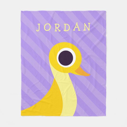 Zander de Duck Fleece Deken (Voorkant)