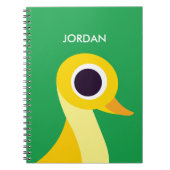 Zander de Duck Notitieboek (Voorkant)