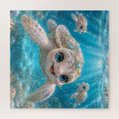 Zander Zeeschildpad Legpuzzel (Horizontaal)