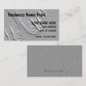 zanderpoten visitekaartje (Voorkant / Achterkant)