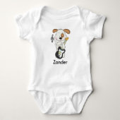 Zander's Rock and Roll Puppy Romper (Voorkant)
