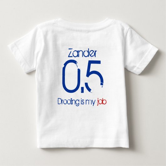 Zander's Wallyball Shirt (Achterkant)