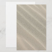 Zandgolven Briefpapier (Voorkant / Achterkant)