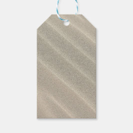 Zandgolven Cadeaulabel