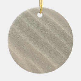 Zandgolven Keramisch Ornament