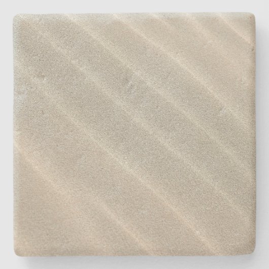 Zandgolven Stenen Onderzetter (Voorkant)