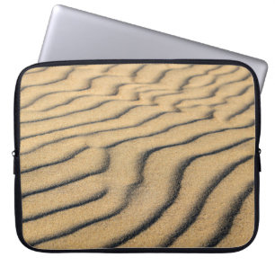 Zandgolven zandduinen zandige zandduinen laptop sleeve