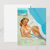 Zandhart omhoog briefkaart (Voorkant / Achterkant)