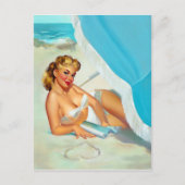 Zandhart omhoog briefkaart (Voorkant)