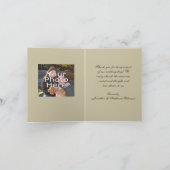 Zandharten op het strand, bedankkaartjes bedankkaart (Binnen)