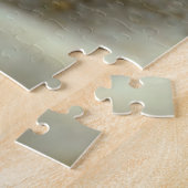 Zandhartjes van schelpen legpuzzel (Zijkant)