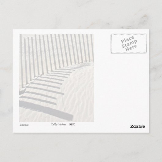 Zandhek Briefkaart (Achterkant)