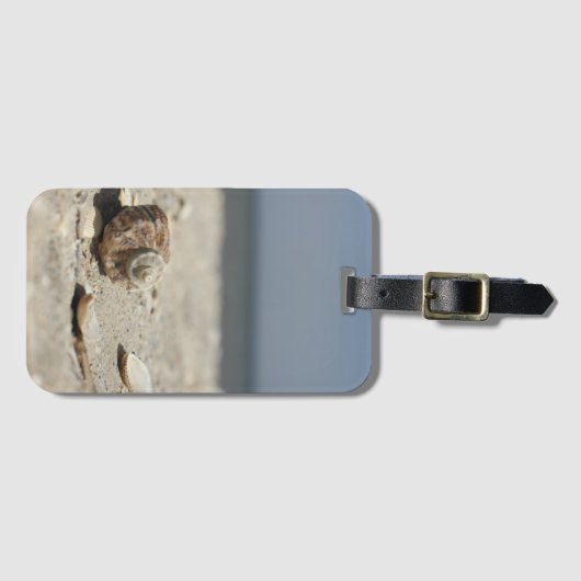 Zandhellingen door de Zee Bagagelabel (Voorkant (horizontaal))