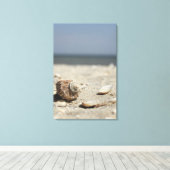 Zandhellingen door de Zee Canvas Afdruk (Insitu (Houten vloer))