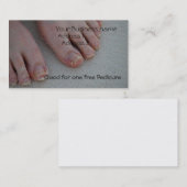 zandige poten, visitekaartje (Voorkant / Achterkant)