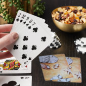 Zandige Schelpen Pokerkaarten (Insitu)