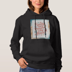 Zandige tenen, Panama City stromen Hoodie