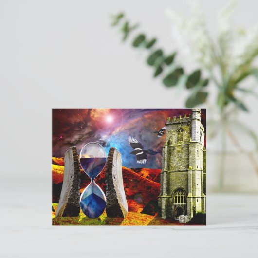 Zandjes tijd... briefkaart (Staand voorkant)