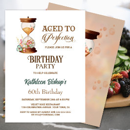 Zandjes van de Birthday Party van Time Floral Hour Kaart