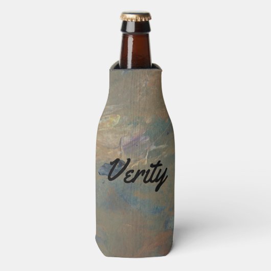 Zandjes van Duurzame Dwellers van de Tijdopnemer G Flesjeskoeler (Fles Voorkant)