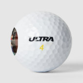 Zandkasteel Kerstman Golfballen (Logo)