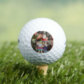 Zandkasteel Kerstman Golfballen (Insitu Shirt)