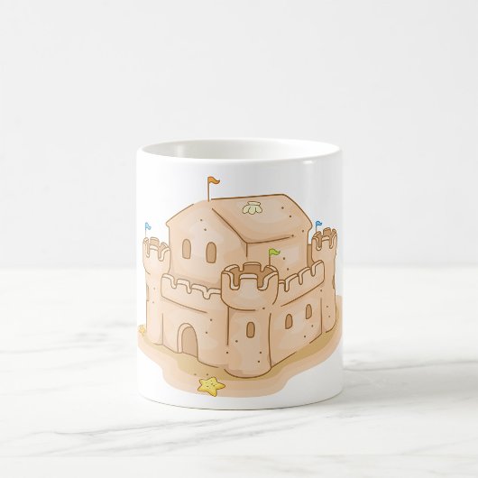 Zandkasteel Koffiemok