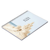 Zandkasteel Oceaanstrand Notitieboek (Linkerzijde)
